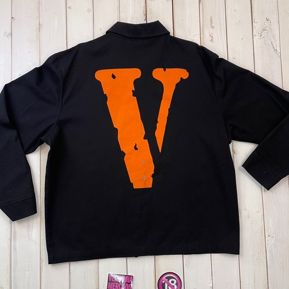 VLONE " 555555 " Prison Work Jacket ( Friends & Family ) - Picture 12 of 16